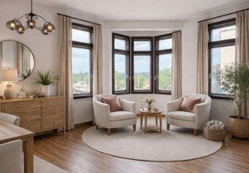 Wohnung Plauen Bahnhofsvorstadt - 4 Zimmer, 107 m&sup2;, 550&euro; | Angebot:25962774