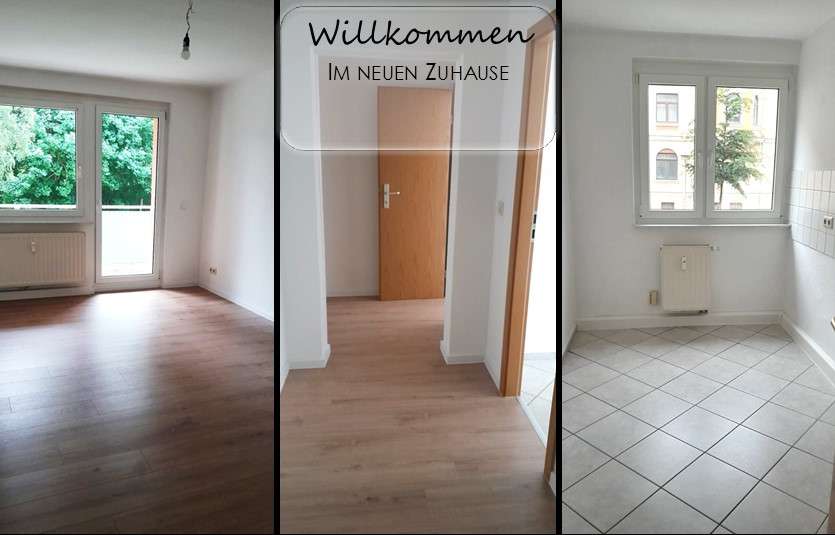 Etagenwohnung Plauen Neundorfer Vorstadt - 3 Zimmer, 59 m&sup2;, 350&euro; | Angebot:27286676