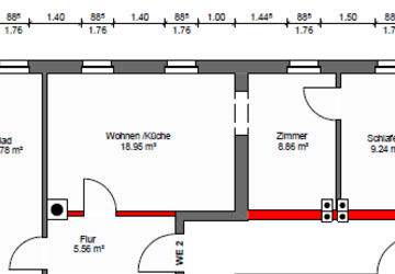 Wohnung Oelsnitz Voigtsberg - 2 Zimmer, 54 m&sup2;, 350&euro; | Angebot:27212219