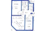 Etagenwohnung Falkenstein/Vogtland Vogtland - 2 Zimmer, 55 m&sup2;, 250&euro; | Angebot:26041083