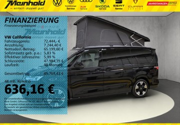 VW T7 California 1.010 km 72.444 &euro; Auerbach/Rebesgrün 08209